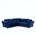 ASHWIN VELVET CORNER SOFA - Image 2