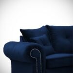 ASHWIN VELVET CORNER SOFA - Image 3