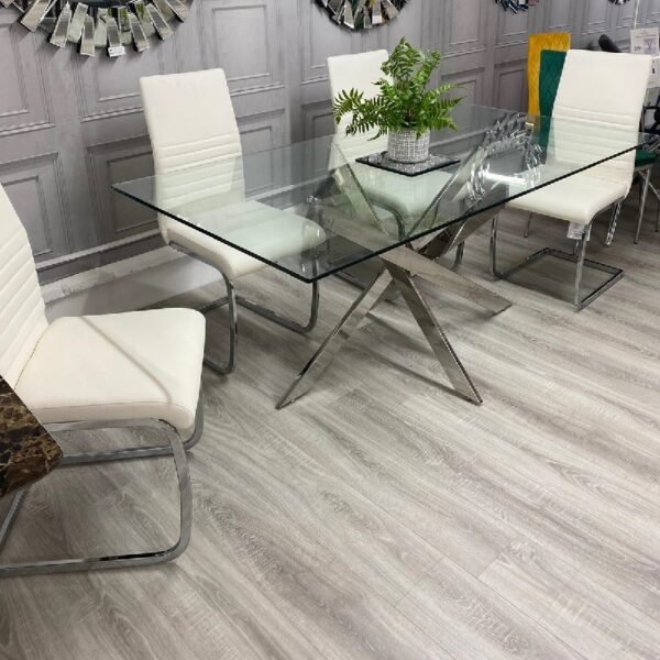 Verto Glass Dining Table
