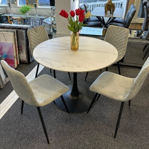 CasaLux Round Dining Table
