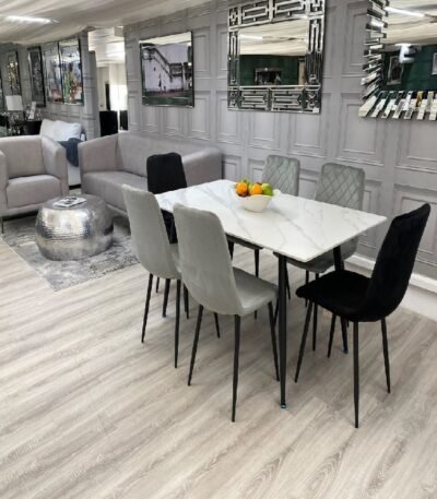 LuxeLine Dining Table