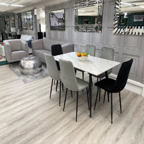 LuxeLine Dining Table