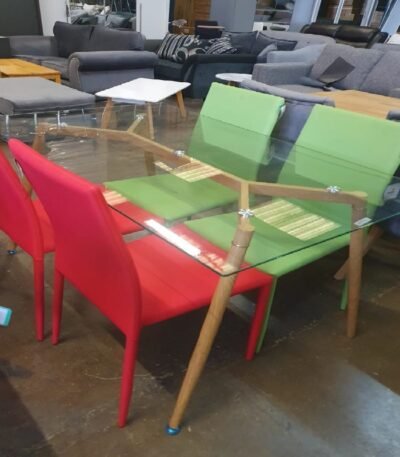 Vinci Glass Dining Table