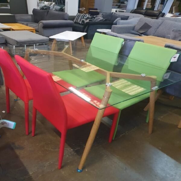 Vinci Glass Dining Table