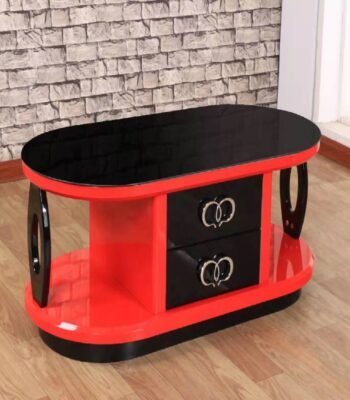 PrismTop Red Coffee Table