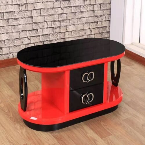 PrismTop Red Coffee Table