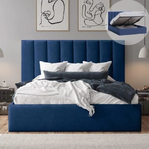 Victoria Blue Plushy Bed