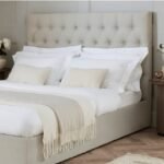 Hamilton Cream Plushy Storage Bed