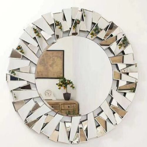 TwistGlow Round Mirror