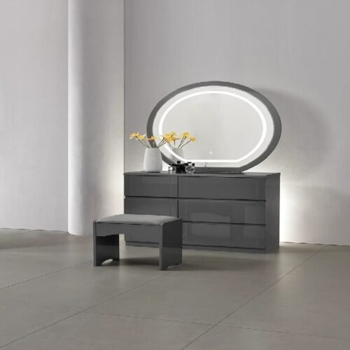 Round Modern Design Dressing Table