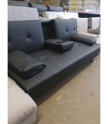 Reclina Black Sofa