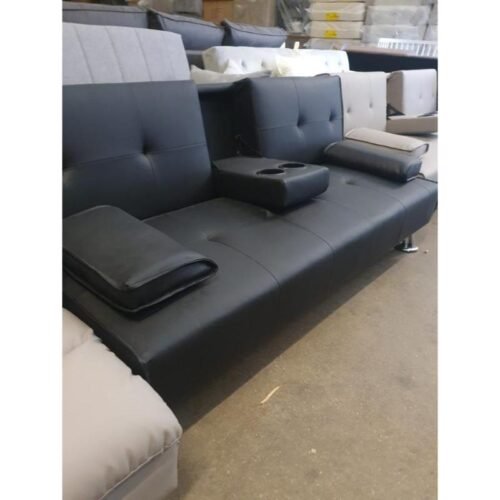 Reclina Black Sofa