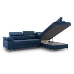Recliner Blue Corner Sofa