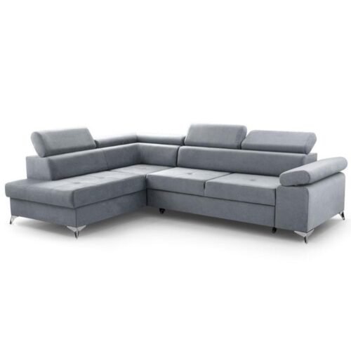 Aurelia Grey Corner Sofa