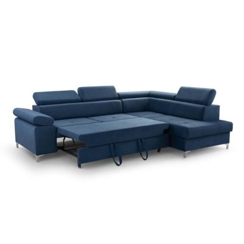 Zento Blue Corner Sofa