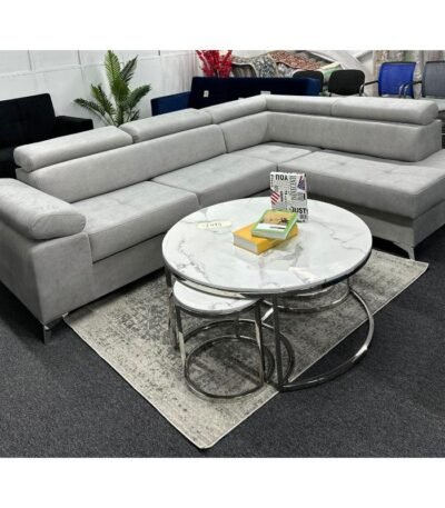 Mobix Grey Corner Sofa