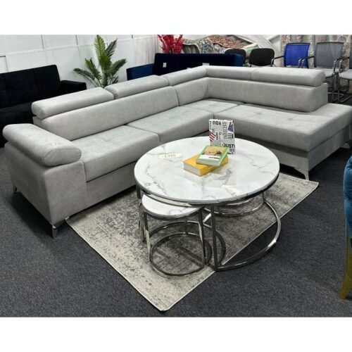 Mobix Grey Corner Sofa