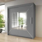 RoomEase White Sliding Wardrobe - Image 2