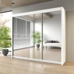 Chicago Sliding Mirror Wardrobe - All Sizes and Colors - Image 12