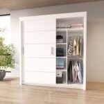 Lyon Sliding Mirror Wardrobe - Image 3